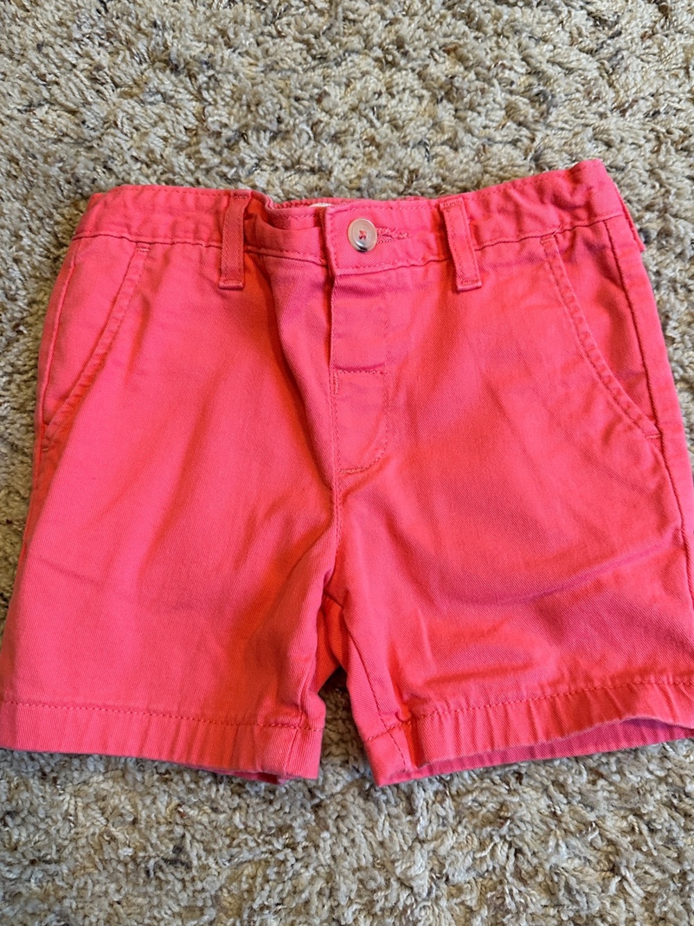 crown & ivy Bright Coral Pink Girls' Shorts